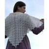 Fiber Trends - Pattern - S2018 The Angel Lace Knit Shawl