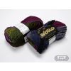 Noro Kureyon - 188 Moss, Purples, Navy, Black, Pink
